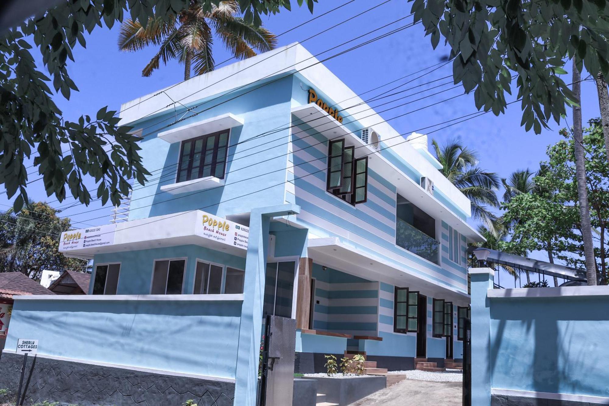 Popple Beach House Varkala Exterior foto